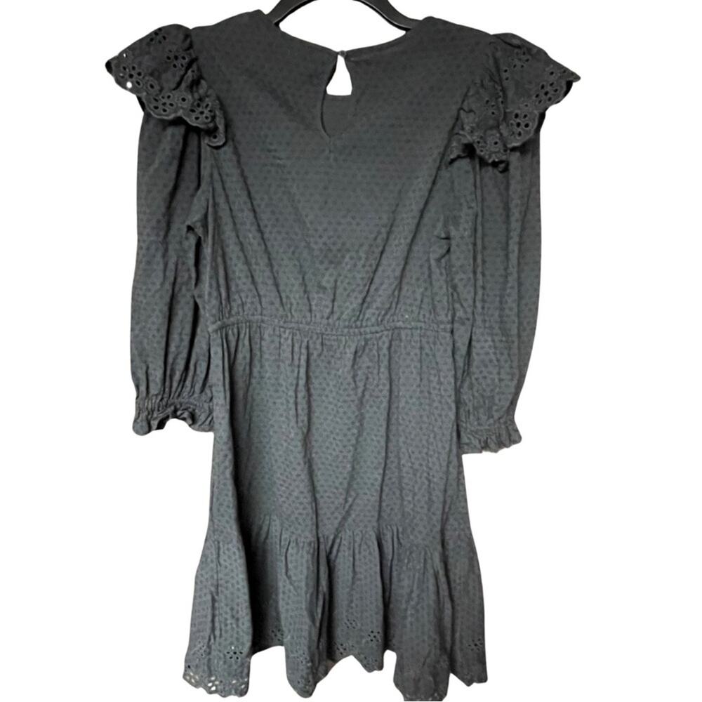 Universal Thread Gray Peasant Dress Bohemian Pock… - image 2